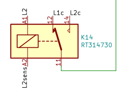 Relay connection