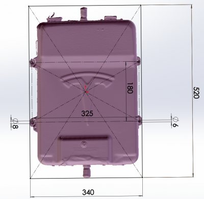 Gen 2 Tesla Charger TOP DIMs.png