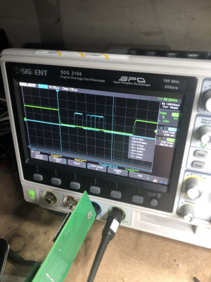 MOSI and *CS signals