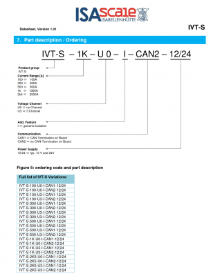 ISAScale IVT-S datasheet