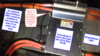 Tesla Model S GEN1 Rear HVJB