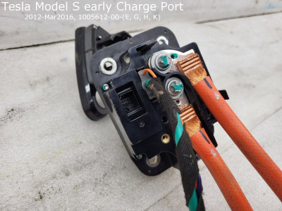 Tesla NACS Charge Port Model S 1005612-00-x 01