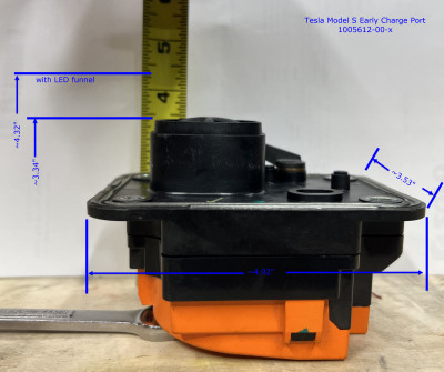 Tesla Model S early Charge Port 1005612-00-G