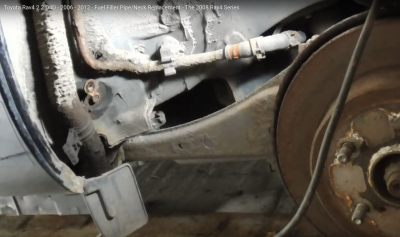 2008 RAV4 D-4D fuel filler breather line