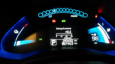 Dashboard - CITM fitted, 24kWh pack