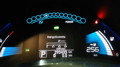 Dashboard - CITM fitted, 40kWh pack