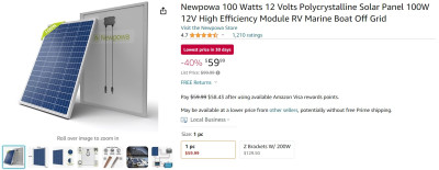 Newpowa 100 Watt 12 Volts Poly Solar Panel.jpg