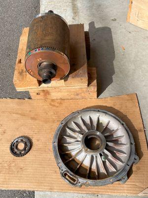 Motor rotor shaft
