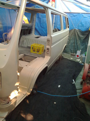 Status of the 2nd van 12 years back and today