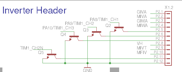 Inverter connections