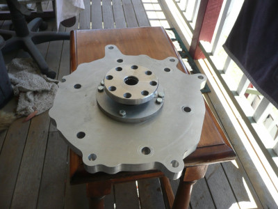 Adapter plate assembled with coupler