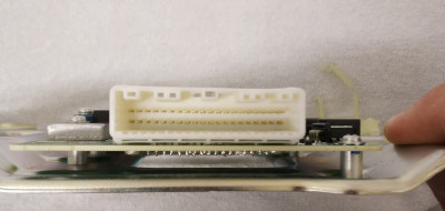 Front of connector