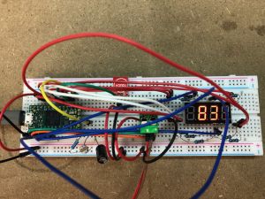 Prototype CAN SoC display