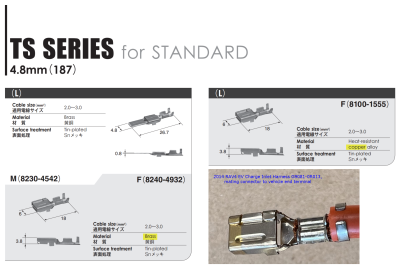 Sumitomo terminal 8100-1555 (copper) &amp; 8240-4932 (brass)